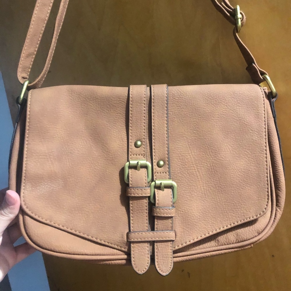 Cute chestnut crossbody purse